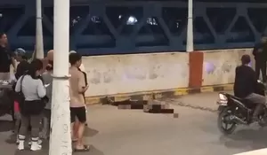 MANCING BERUJUNG PETAKA, PRIA MUDA MENINGGAL DI JEMBATAN MANGGAR 