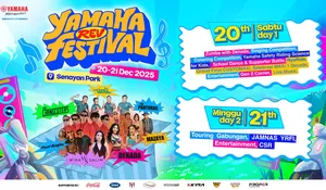 TUTUP AKHIR TAHUN 2025, YAMAHA REV FESTIVAL SIAP GEBER SENAYAN PARK (SPARK)