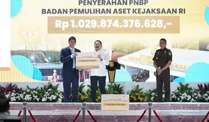 Ada Kasus Eddy Tansil, Menkeu Purbaya Terima Penerimaan Negara Bukan Pajak  Rp1,02 Triliun dari Hasil Pemulihan Aset Kejaksaan Agung