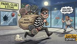 Jual Lewat Facebook Marketplace, Tiga Pencuri Raket Padel di Bekasi Tertangkap