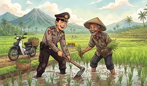 Aksi Hari Tani Nasional Dikawal Humanis, Polri Siapkan 26.386 Personel