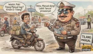 Awas Jangan Berlente-Lente di Jalan Surabaya, Tilang Manual Balik Lagi!