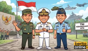 HUT ke-81 TNI: 3.378 Personel Turun, Enam Kodam Baru Diresmikan