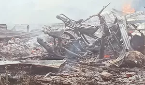 Rumah Panggung di Tamaona Ludes Terbakar, Motor, Gabah, Cengkeh hingga Uang Ikut Dilalap Api