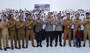 Kapolres Bulukumba Buka Sosialisasi SMA Kemala Taruna, 300 Siswa SMP Antusias