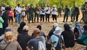 Rela Kelaparan, Ratusan Warga Tunggu Dandim dan BPK Tinjau Lahan Rencana Pembangunan Yon TP di Hutang Anrang