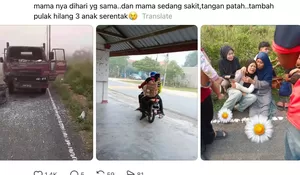 Berangkat Sekolah di Tengah Kabut Asap, Tiga Kakak Beradik Tewas Ditabrak Truk di Malaysia