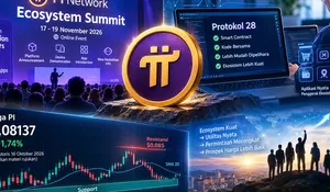 Pi Network Perkuat Ekosistem Lewat Protokol 28, Prospek Harga PI Menanti Terobosan November