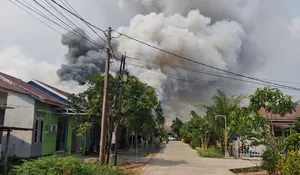 Kebakaran Kembali Muncul di Barito Kuala, Warga Dibayangi Kepulan Asap