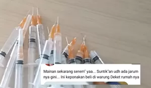 Marak Mainan Suntikan Dijual ke Anak-anak, Orang Tua Harap Ada Perhatian Serius: Ini Bahaya Banget