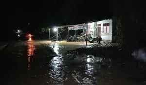 Puluhan rumah terendam banjir, jembatan tercancam ambruk di Subulussalam