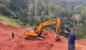 Gelar Operasi gabungan, Kemenhut turun ke hutan Aceh Besar tertibkan tambang tanpa izin