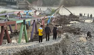 Dari Bantuan Keuangan Khusus,  percepat pembangunan jembatan pascabanjir Aceh Tenggara