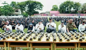 Pecahkan Rekor Muri,  Aceh Barat gelar tradisi minum kopi massal serentak