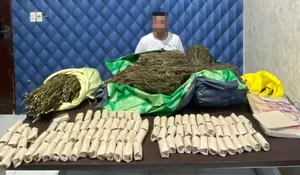 Ganja 15 Kilogram Di Simpan Di Rumah. Pria Inisial M Ditangkap