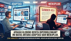 Apakah Kloning Berita Diperbolehkan? Ini Batas antara Adaptasi dan Menjiplak