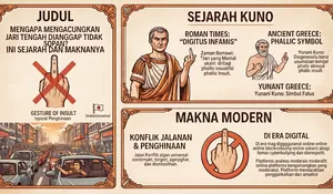 Mengapa Mengacungkan Jari Tengah Dianggap Tidak Sopan? Ini Sejarah dan Maknanya