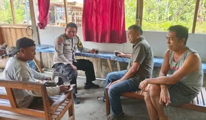 Bangun Kedekatan dengan Masyarakat, Polsek Doko Gelar Kopling di Desa Jambepawon