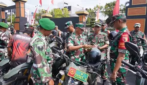 Tingkatkan Keselamatan Tugas Lapangan, Kodim 0808/Blitar Cek Kelayakan Kendaraan Dinas Jajaran