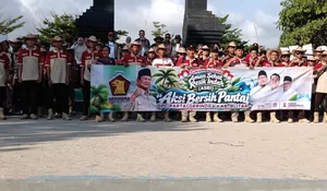 Gerindra Kabupaten Blitar Gelar Aksi Bersih Pantai Tambakrejo, Sugianto: Kepedulian Lingkungan Harus Diwujudkan dengan Aksi Nyata
