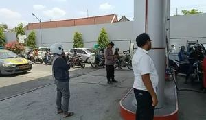 Polres Blitar Kota Pastikan Pasokan BBM Aman, Warga Diminta Hindari Panic Buying