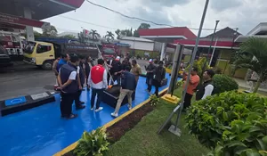 Polres Blitar Bersama Instansi Terkait Pantau Distribusi BBM, Situasi Tetap Kondusif