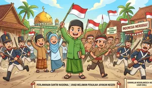 Peran Santri Melawan Penjajahan Belanda, dari Pesantren hingga Medan Perjuangan