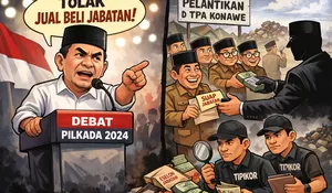 Janji Anti Jual Beli Jabatan Saat Debat Pilkada, Kini Dugaan Suap Pelantikan Muncul di Konawe