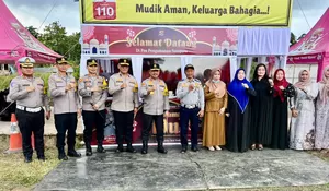 Tinjau Pos Pengamanan Operasi Ketupat Anoa 2026 di Konawe, Kapolda Sultra: Personel Harus Tetap Siaga