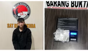 Polresta Kembali Gagalkan Transaksi Peredaran Narkoba di Kota Kendari