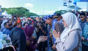 Pawai Budaya dan Lulo Massal Meriahkan Rangkaian HUT Sultra