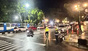  Intensifkan Patroli Malam Minggu, Ditlantas Polda Sultra Antisipasi Kemacetan dan Pelanggaran Lalu Lintas di Kendari
