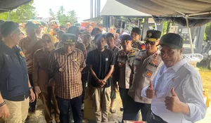 Mentan AmranApresiasi Gerak Cepat Polda Sultra Tangani Banjir di Kendari