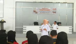 Dua Kali ke Tingkat Nasional, Wawali Baubau Apresiasi Kontingen SMPN 18 