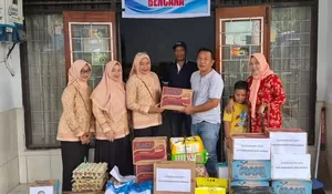 DWP Kota Kendari Salurkan Bantuan Sembako untuk Korban Banjir di Posko Tanggap Darurat