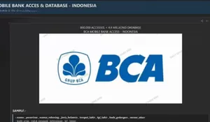 Beredar Isu Kebocoran 890.000 Akses hingga 4,9 Juta Data Nasabah di Mobile Banking, Begini Penjelas BCA 