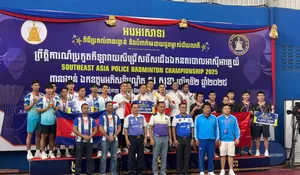 Tim Bulutangkis Polri Boyong 6 Mendali SEA Police Badminton Championship 2026 di Kamboja