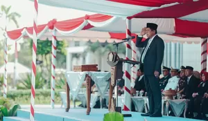 Wagub Sultra Pimpin Upacara Peringatan Hari Lahir Pancasila