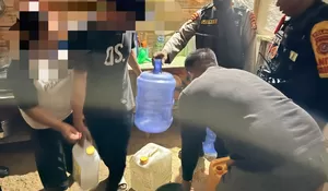 Patroli Pekat Anoa 2026, Ditsamapta Polda Sultra Amankan 45 Liter Miras Tradisional di Kendari