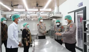 Tim Puslitbang Polri Tinjau SPPG, Dorong Optimalisasi Program MBG
