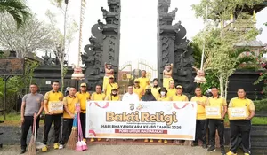 Dalam Rangka Memperingati Hari Bhayangkara ke-80 Tahun 2026, Personel Ditlantas Polda Sultra Gelar Bakti Religi Serentak Bersihkan Rumah Ibadah