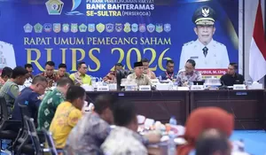 Buka RUPS, Gubernur Sultra Kuatkan Daya Saing BPR Bahteramas