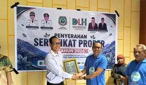 Taat Aturan dalam Pengelolaan Lingkungan, PT Nusa Halmahera Mineral Raih Proper Biru
