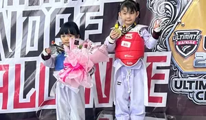Atlet Cilik Usia 2 Tahun 10 Bulan Raih Juara 2 Kyorugi di Kejuaraan Taekwondo UNCHALL IV 2026