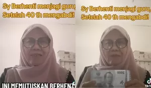 Bu Ijah, Guru Honorer yang Mengabdi 40 Tahun Memilih Berhenti, Bagikan Kisah Gaji Terakhir Rp414 Ribu