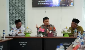Semangat Hari Bhayangkara ke-80, Kapolda Sultra Silaturahmi Perkuat Sinergi dengan FKUB Sultra