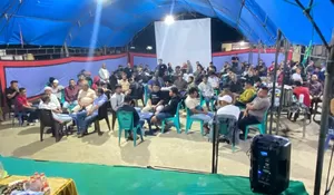 *Meriahkan Hari Bhayangkara ke-80, Polsek Ranomeeto Polresta Kendari Gelar Lomba Domino dan Nobar Piala Dunia*