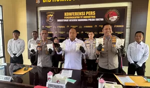 Apes..Gegara Mobil Rental Mogok, Kurir Sabu-sabu Dibekuk Polisi di Kolaka