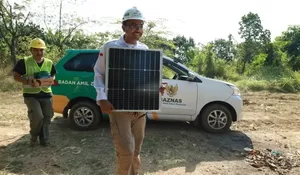 Seperempat Abad Hidup Tanpa Listrik, BAZNAS Hadirkan Program Rumah Terang
