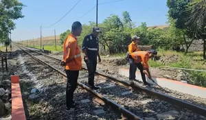 KAI Pastikan Kebocoran Tanggul Lapindo di Sidoarjo Tak Ganggu Perjalanan Kereta